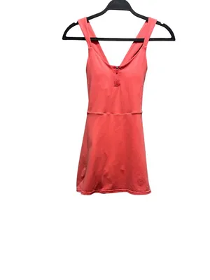 Alo Yoga Alosoft Showcase Dress Size XXS Candy Orange Activewear thumbnail 4