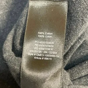 Aritzia TNA Women's Gray Long Sleeve Cropped Crew Neck Pullover Sweatshirt Top L thumbnail 5
