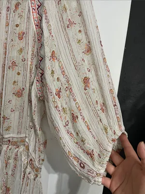 Free People Ivory Dance Magic Tunic Size Large thumbnail 8