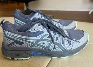 ASICS Gel-Venture 7 Womens Trail Running‎ Shoes Grey Mint 1012A477 Size 9.5 Wide thumbnail 1