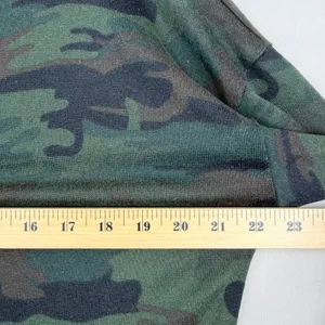 Social Standard by Sanctuary Cardigan Size S Green Camo Cropped Cardigan Utility thumbnail 6