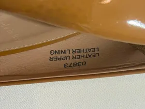 J.Crew Women's Patent Leather Pointed Toe D'Orsay Pumps, 3” Heels Tan thumbnail 8