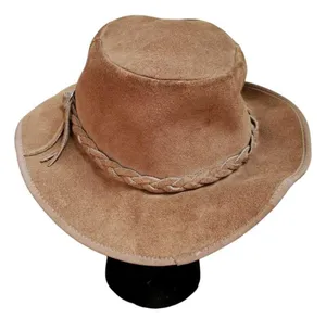 VTG Winfield Cover Co Brown Suede Leather Cowboy Hat Men Women Large Western thumbnail 11