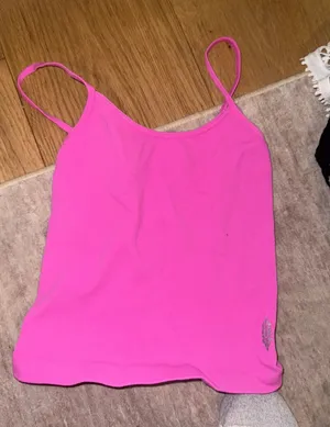 Pink free people movement tank top thumbnail 1