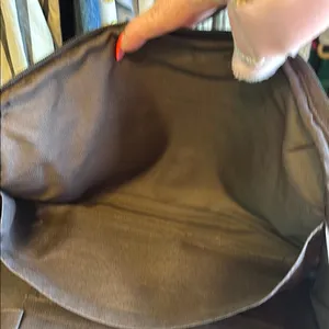 Faux leather Messenger/hand Bag Brown thumbnail 7