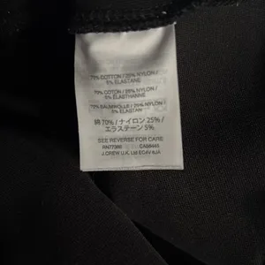 J.Crew Black Sleeveless Top Sz M Fitted Peplum Hem Business Career Stretch thumbnail 6