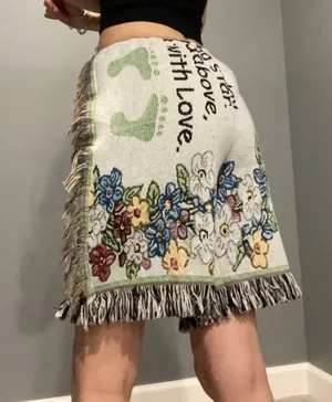blanket shorts Multi Size 34 thumbnail 4