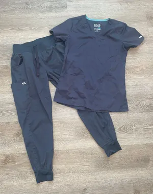 Grey Scrub Set Size XS thumbnail 1