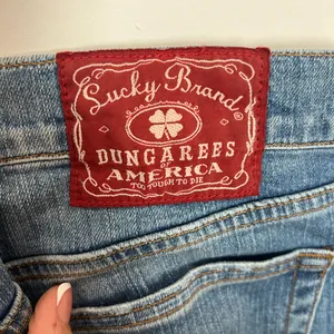 Lucky Brand Y2K Low Rise Dungarees Denim Jeans thumbnail 5