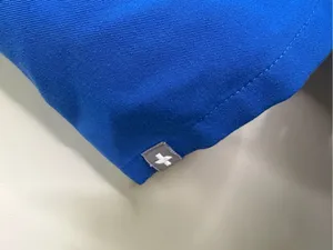 Figs V-Neck Scrub Top in Cobalt Blue thumbnail 5