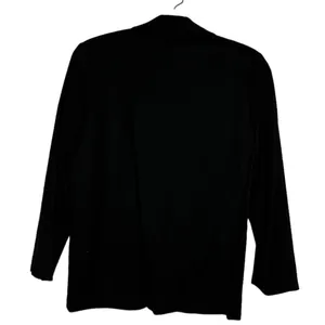 Vintage Savannah Wool‎ Black Blazer Size M thumbnail 4