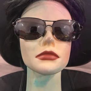 Maui Jim Black Aviator Sunglasses thumbnail 11