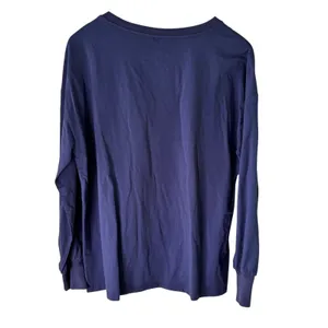 ANRABESS Women's Long Sleeve Pocket‎ Top, Relaxed Fit, Navy Blue, Size L thumbnail 12
