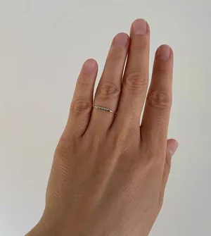 SIZE 7 Dainty 925 Love Letter Ring thumbnail 3