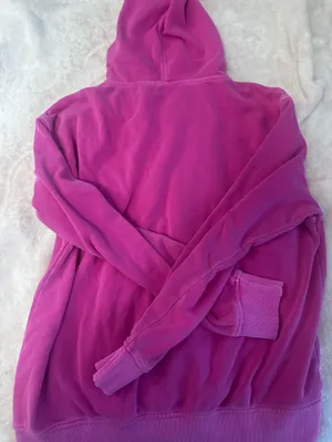 Zenana Outfitters Top hot pink sweatshirt thumbnail 3