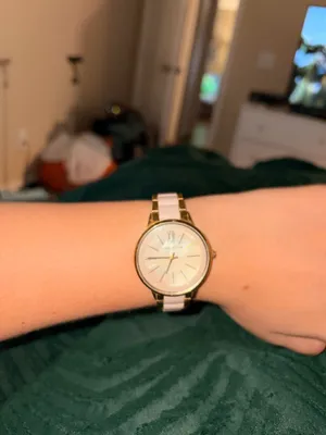 Anne Klein Watch Gold and Pink thumbnail 3