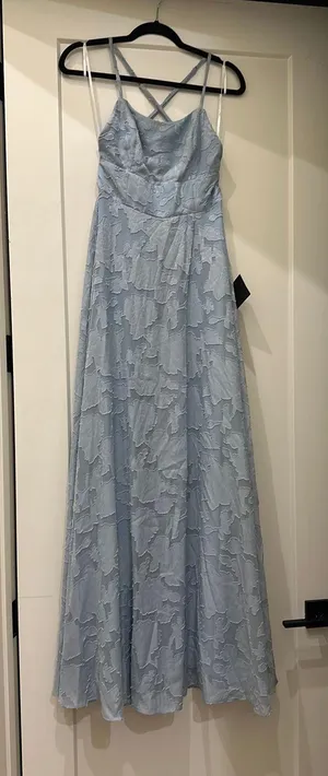 Lulus Slate Blue Maxi Formal Dress thumbnail 3