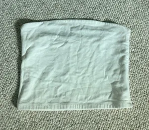 Brandy Melville Crop Tube Top White thumbnail 1