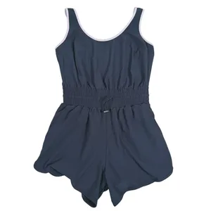 Abercrombie Traveler Athletic Romper Size Small Petite Black Tennis Pickleball thumbnail 2