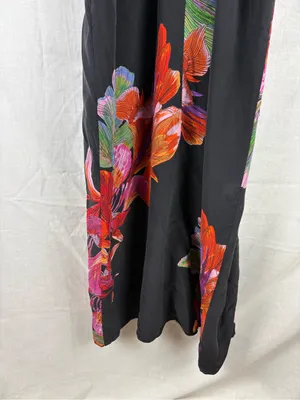 Anthropologie Maeve Cayman Silk Halter Maxi Dress Size S thumbnail 9