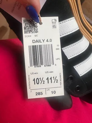Men’s Adidas Sneakers Black daily 4.0 thumbnail 9