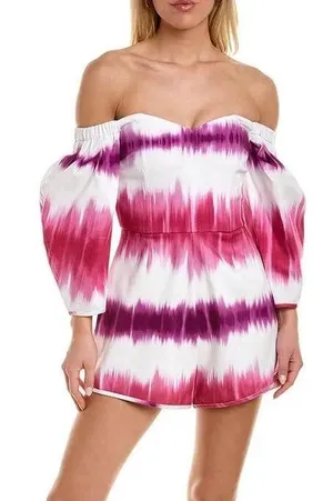 Amur Ariadne Off-Shoulder Romper thumbnail 1