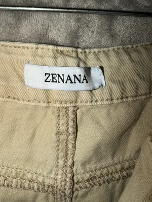 Zenana High Rise Distressed Straight Jeans Sand Beige thumbnail 8