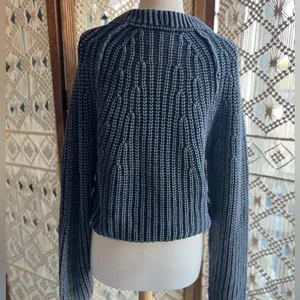 Free People Blue Knit Cardigan thumbnail 8