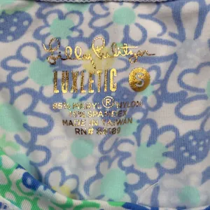 Lilly Pulitzer Luxletic Renay Sunguard Long Sleeve Top SMALL UPF 50+ Floral thumbnail 4
