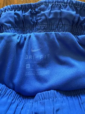 Nike Blue Dri-Fit Athletic Shorts  thumbnail 7