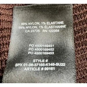 Aritzia Babaton Sculpt Knit Halter Mini Dress Coffee Bean Brown Ribbed S NWT‎ thumbnail 7