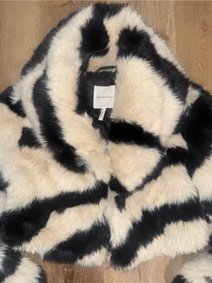 Avec Les Filles Faux Fur Jacket thumbnail 3