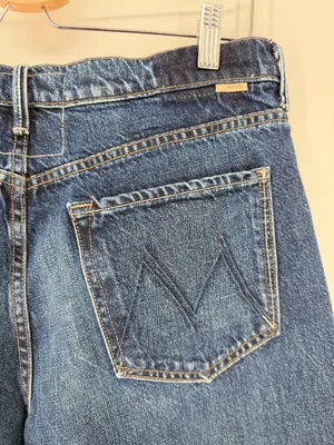 MOTHER Lil' Spitfire Nerdy Cuff High‎ Rise Jeans Size 29 thumbnail 9