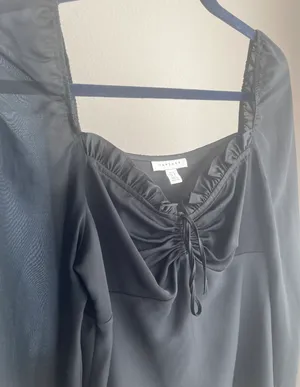 Black Classy Blouse thumbnail 5