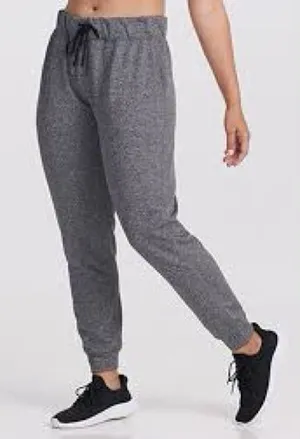 lululemon athletica Heathered Gray Drawstring Joggers 910 thumbnail 1