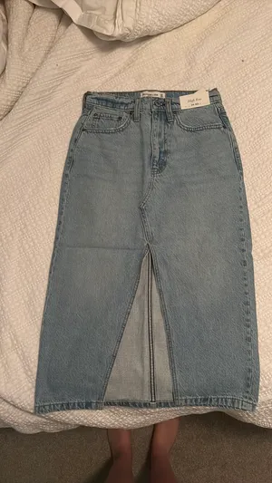 Abercrombie Jean Midi Skirt thumbnail 2