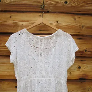 Johnny Was White Top Blouse thumbnail 6