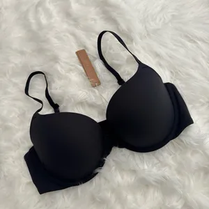 Skims Fits Everybody Pushup Demi Bra Onyx Size 34A thumbnail 3