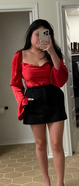 These Three Boutique Red Top thumbnail 3