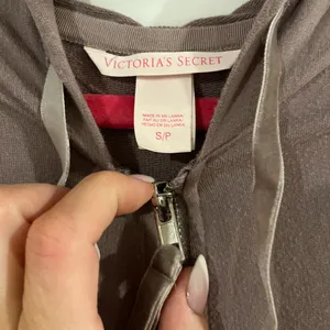Victoria’s Secret zip up with angel wings in jewels on the back thumbnail 3