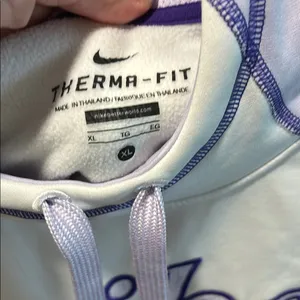Nike White‎ and Purple Hoodie thumbnail 2