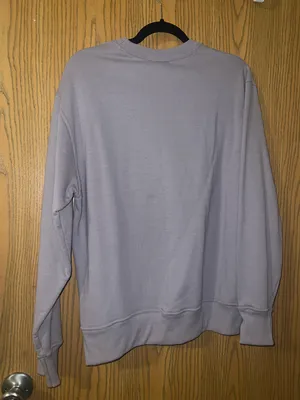 Light Purple Crew Neck Sweatshirt thumbnail 5