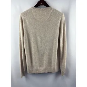 Women’s Nordstrom Medium Beige Cashmere Sweater thumbnail 3