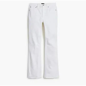 J.Crew Flare Crop White Jean Signature Stretch Denim Mid Rise Womens US 28 thumbnail 4