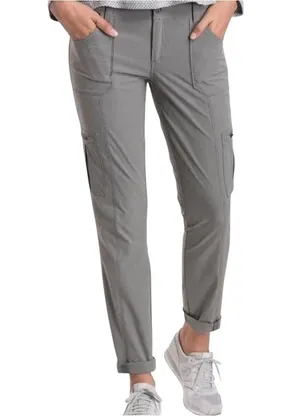 Kuhl Horizn Cargo Pants UPF 50 Skinny Fit Mid Rise Quick Dry Climbing Gray 8S thumbnail 1