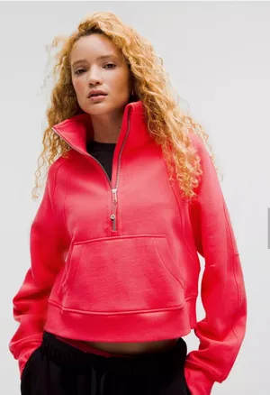 Lululemon Scuba Oversized Funnel-Neck Half Zip thumbnail 1