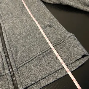 Lululemon Scuba Hoodie Full Zip Heathered Grey Fleece Sweatshirt Women's 8 thumbnail 10