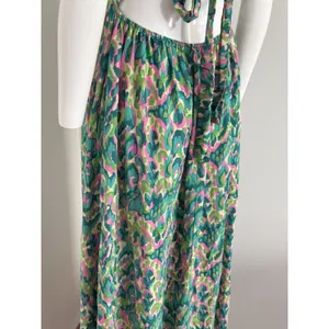 Cupshe Women’s Maxi Dress Approx M/L Colorblock Front Twist Keyhole Open Back thumbnail 7
