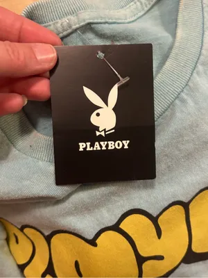 NWT PLAYBOY women’s Retro Cherry Print Graphic Tee sz M thumbnail 4
