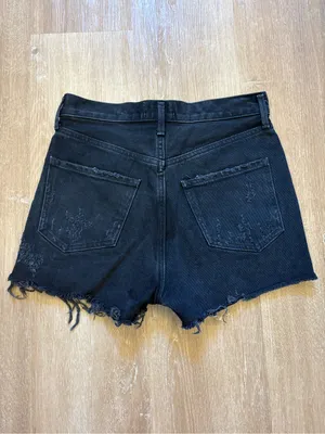 AGOLDE Parker Vintage Cut Off Distressed Shorts thumbnail 2